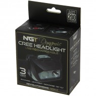 NGT Dynamic Cree Light luz cabeza - USB Recargable (200 Lumens) 2